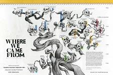 Hominoid-Hominin Evolution Illustrated Cladogram - Scientific American, 2014 Hominoid-Hominin Evolution Illustrated Cladogram - Scientific American, 2014